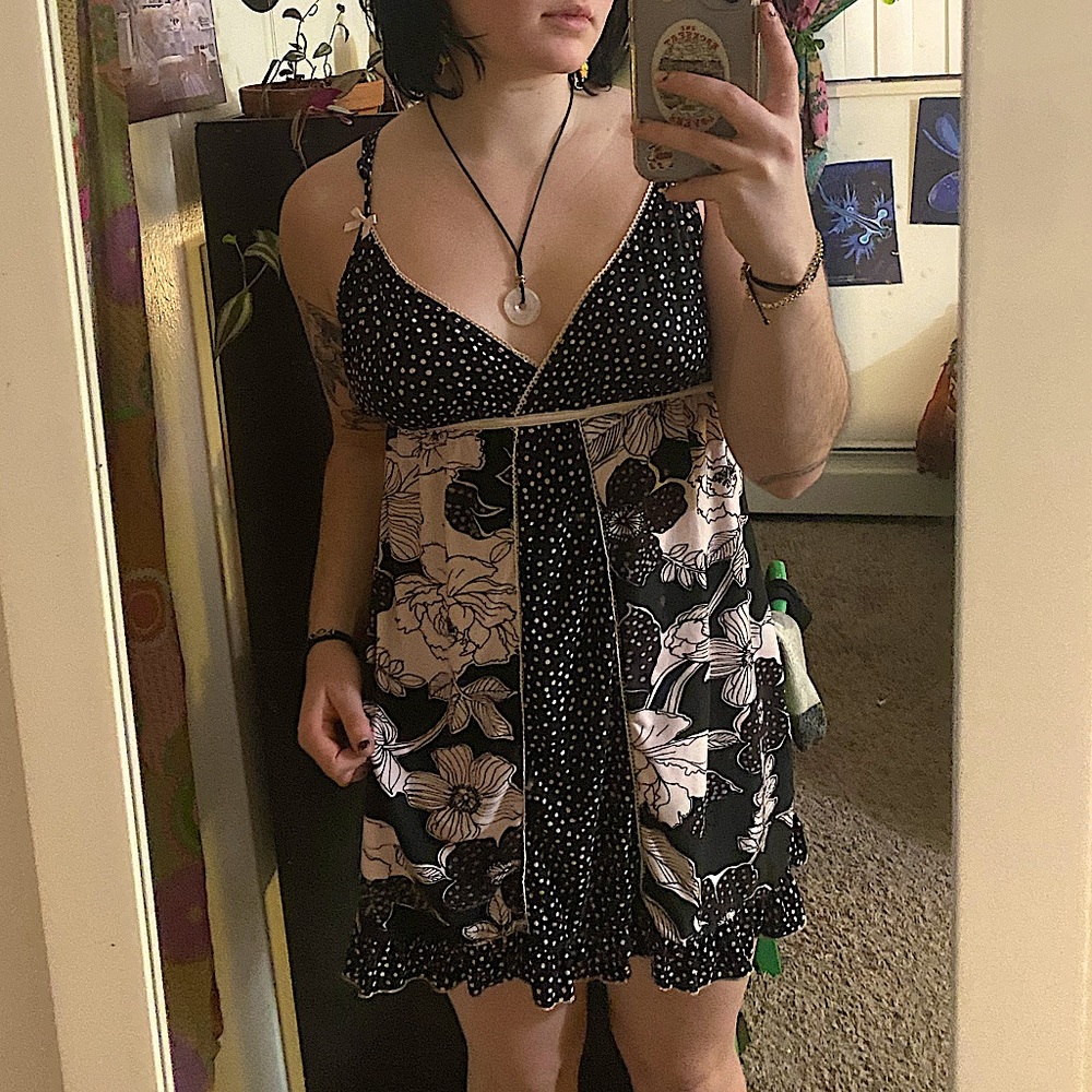 Mini dress - slip dress